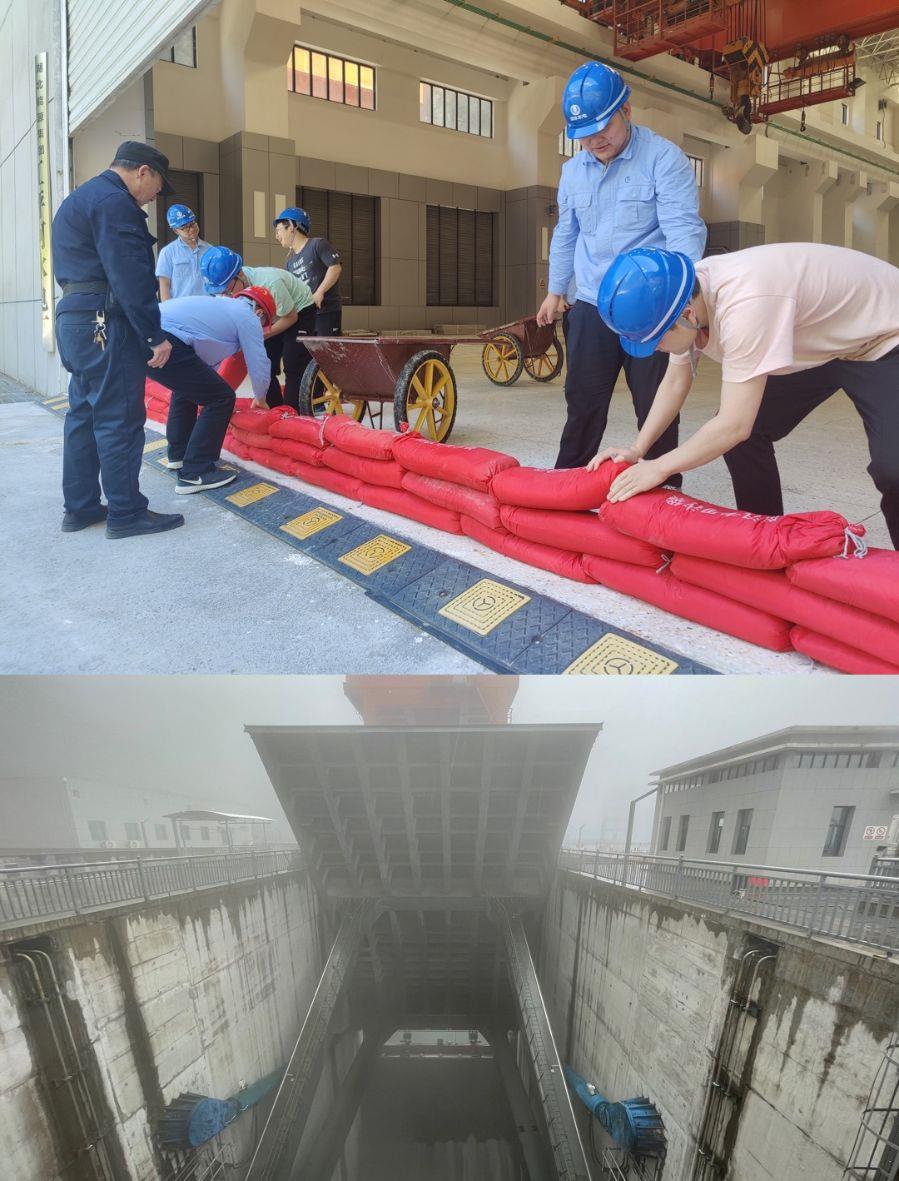 防汛應(yīng)急演練現(xiàn)場(chǎng)（攝影：彭輝、徐昌昌）